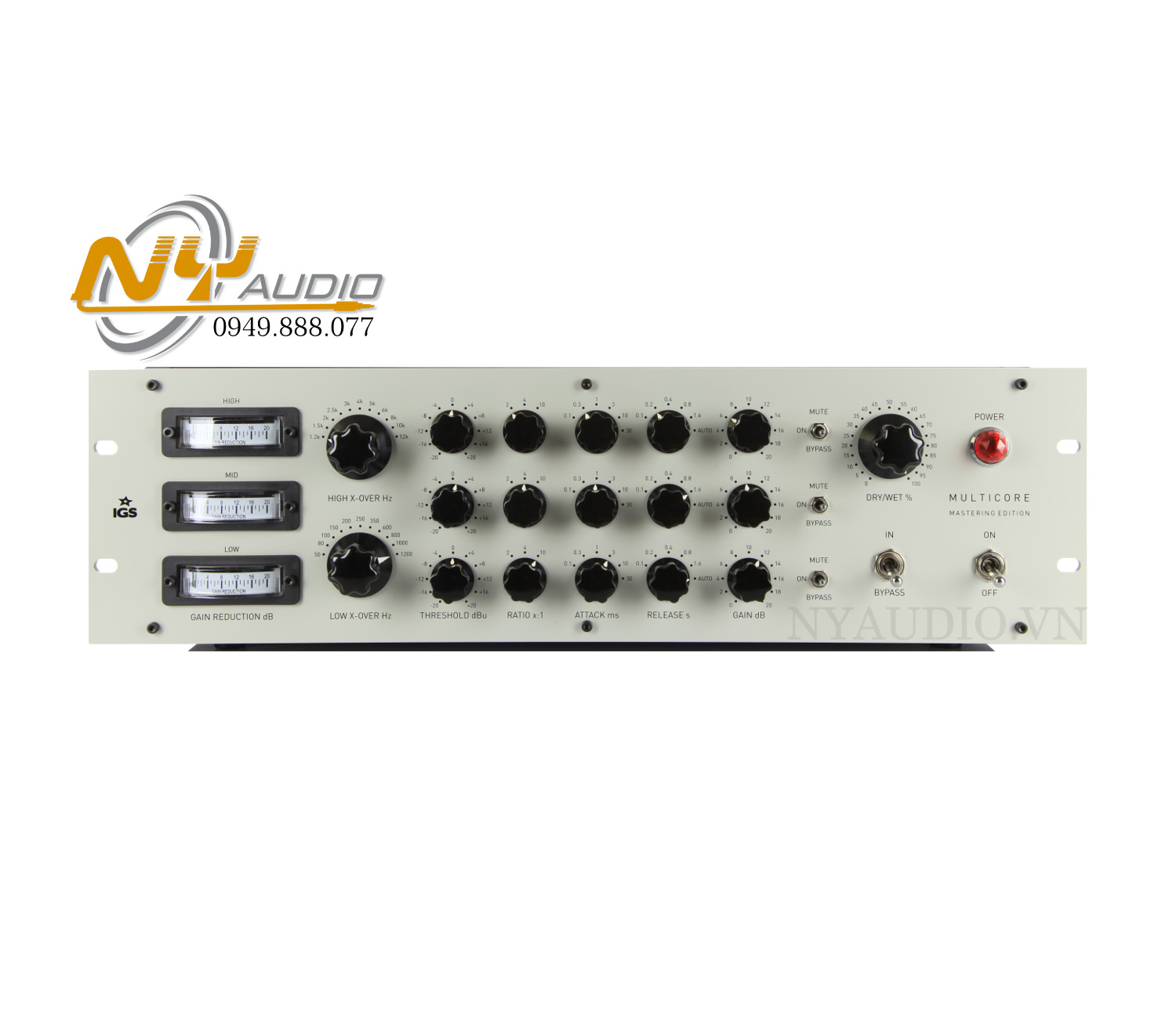IGS Audio Multicore Multiband Compressor hàng nhập khẩu chính hãng
