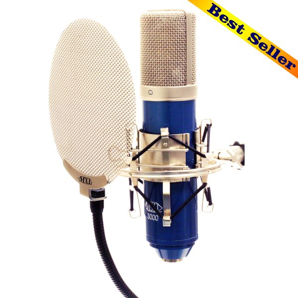 MXL 3000 Vocalist Kit – Bộ Micro Thu Âm Condenser Chuyên Nghiệp Cho Vocal & Home Studio