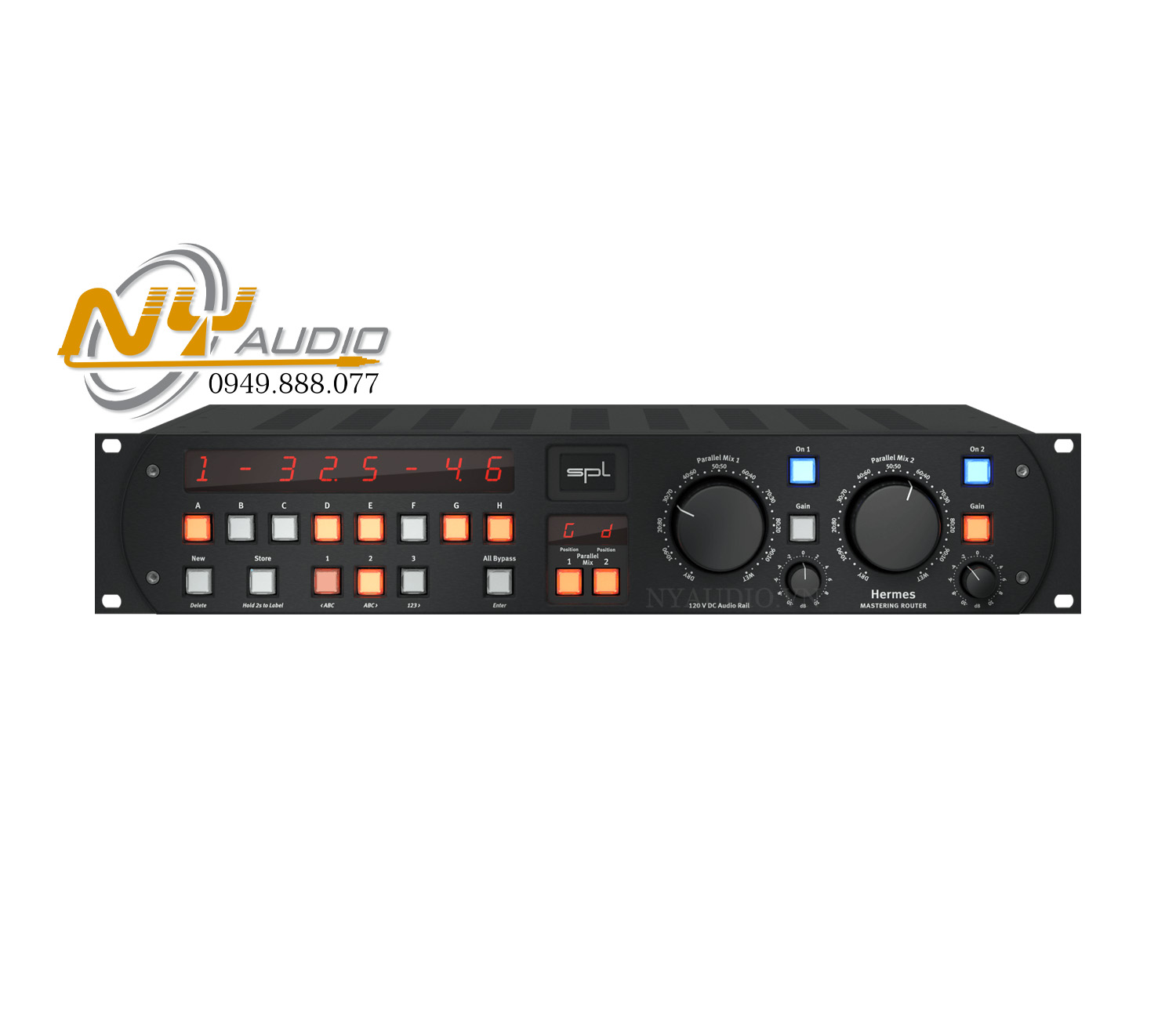 SPL Hermes Mastering Router - Black hàng nhập khẩu chính hãng